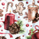 Tecido de algodão - Decorações de Natal II, branco