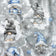 Tecido de Algodão - Gnomos de Natal Azul