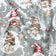 Tecido de Algodão - Gnomos de Natal Vermelhos