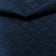 Tecido para estofos Acolchoado em Pele PU Diamante 5x5 - Azul Marinho