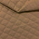 Tecido para estofos Acolchoado em Pele PU Diamante 5x5 - Nougat