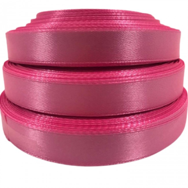 Fita de Cetim 12 mm Comprimento 32 RM - Rosa