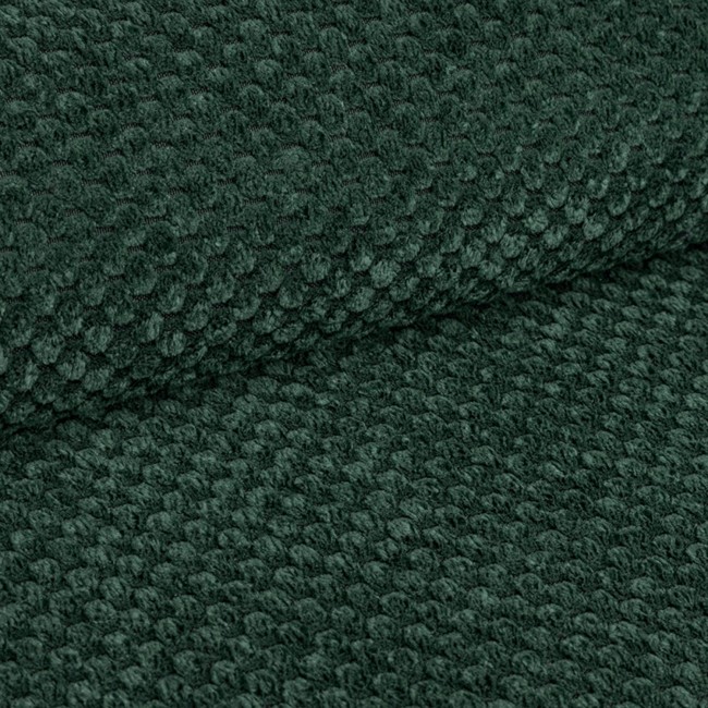 Tecido para estofamento DOT I Velour - Verde garrafa