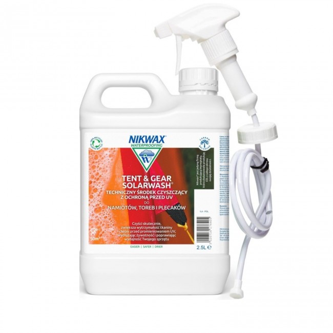 Impermeabilizante para tecidos TENT & GEAR SOLARWASH 2.5 L