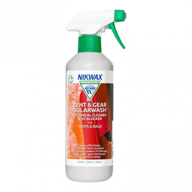 Impermeabilizante para tecidos TENT & GEAR SOLARWASH 500 ml