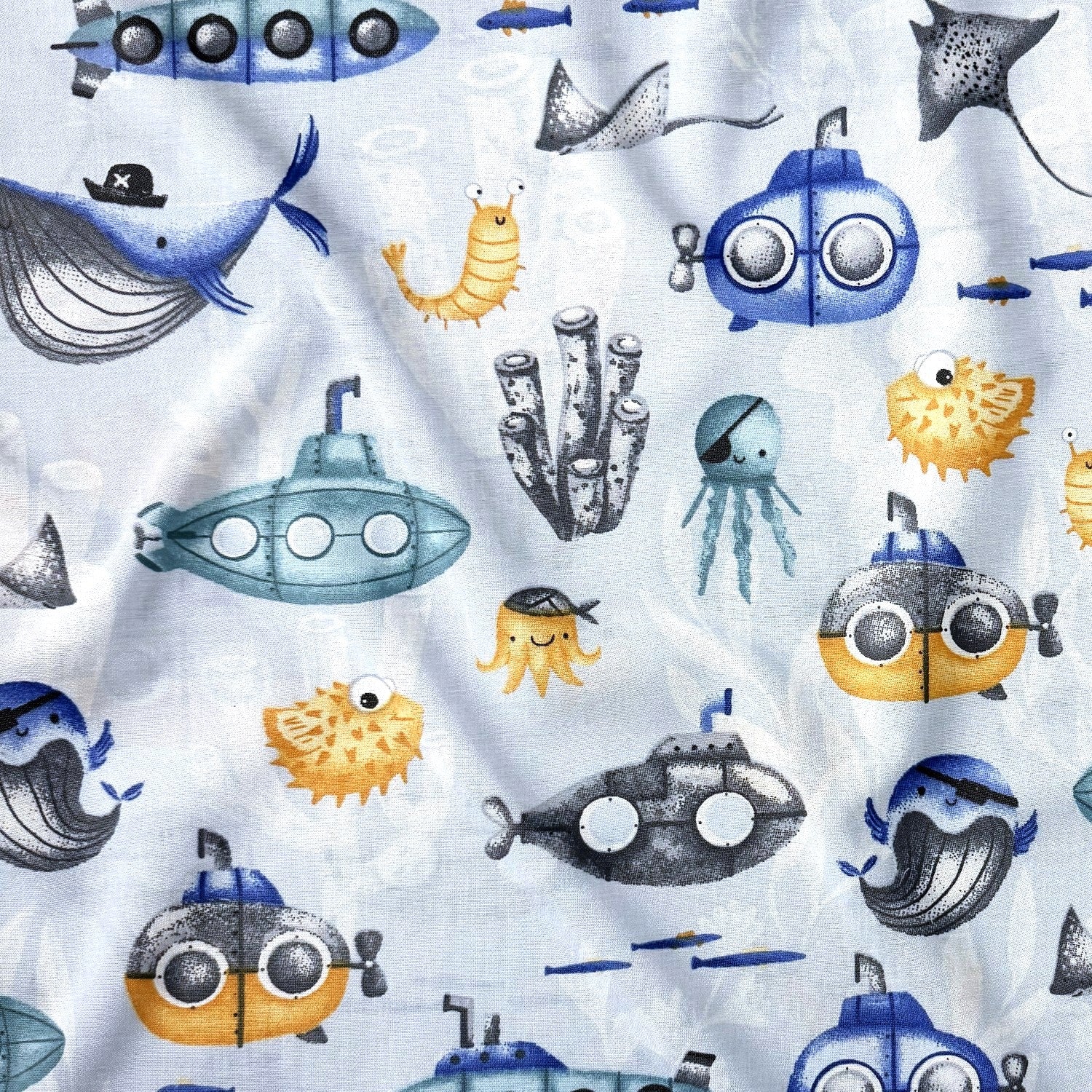 Tecido de algodão - Ocean Explorers