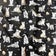 Tecido de Algodão - Patas de Gato e Novelos em Preto
