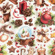 Tecido de algodão - Decorações de Natal II