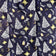 Tecido de Algodão - Árvores de Natal e Estrelas, Azul Marinho