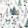 Tecido de algodão - Ambiente de Natal, Branco