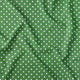 Tecido de Algodão - Bolas Verdes 4 mm