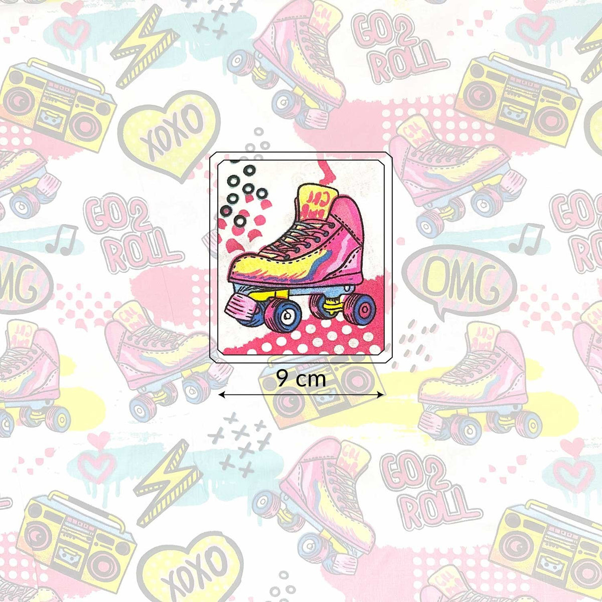 Cotton Fabric - OMG XOXO