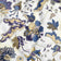 Tecido de algodão - padrão oriental, dourado e azul