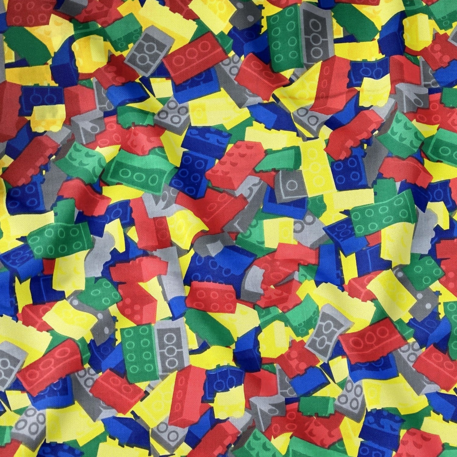 Cotton Fabric - Toy Blocks
