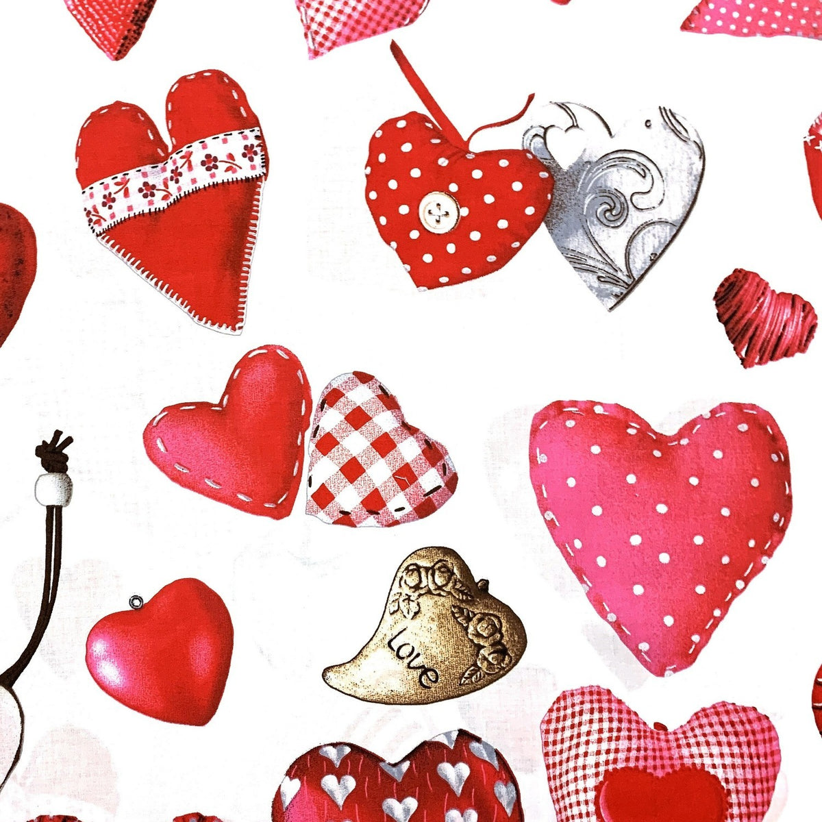 Cotton Fabric - Valentine's day