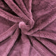 Tecido de pelo de coelho tricotado - Rosa sujo