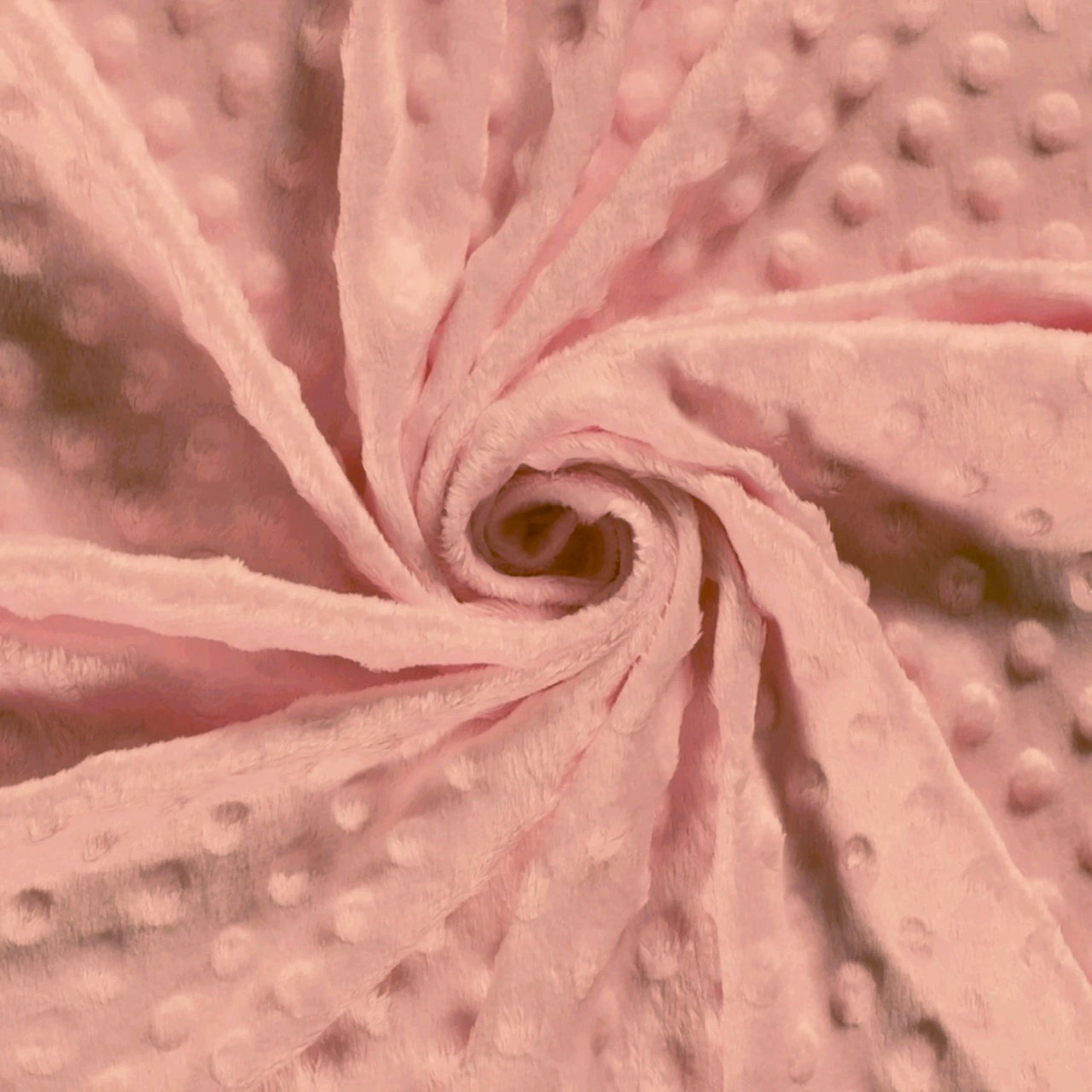 Minky Fabric 300 g - Powder Pink