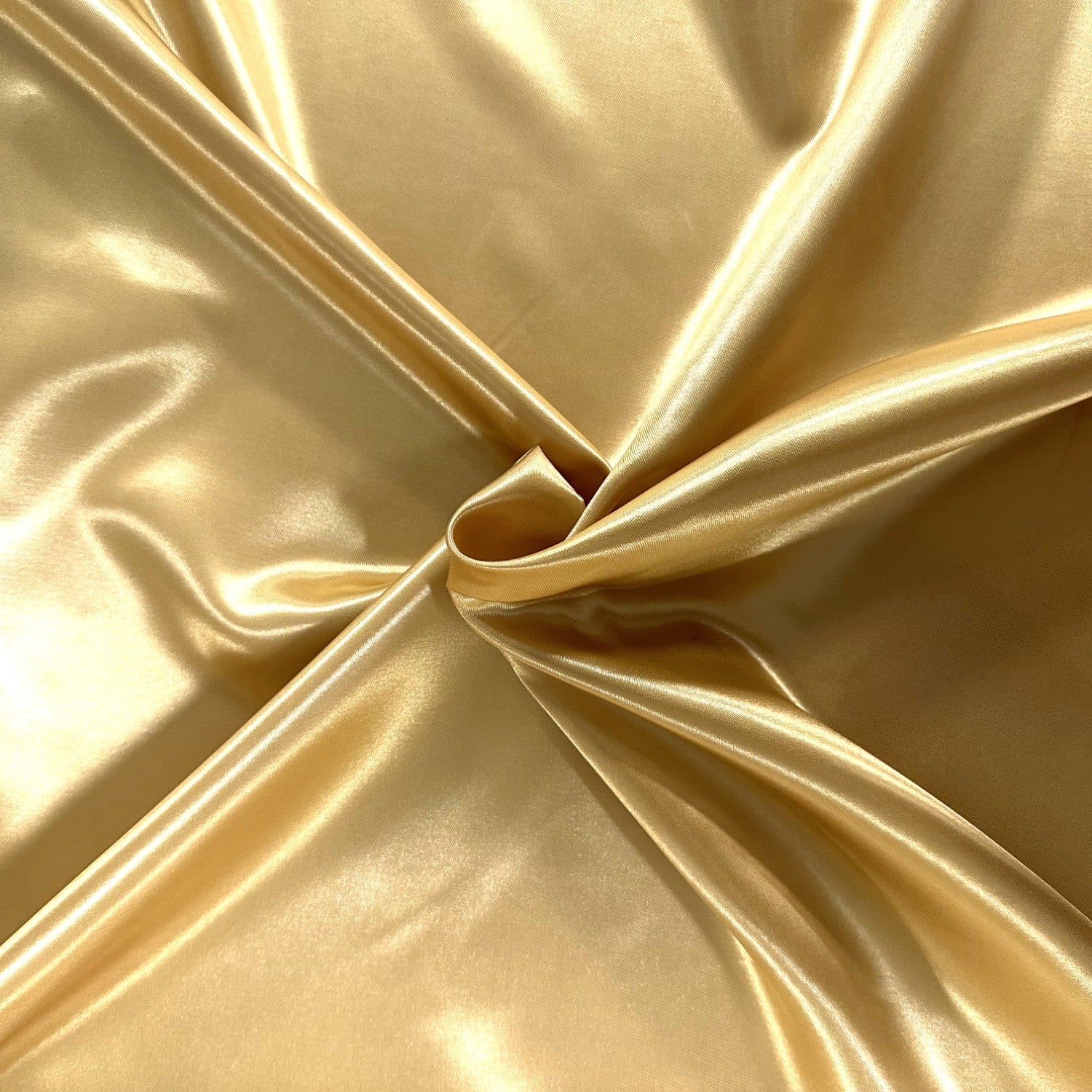 Satin Fabric - Gold