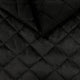 Tecido para estofos Veludo Acolchoado Diamante 5x5 - Preto