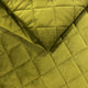 Tecido para estofos Veludo Acolchoado Diamante 5x5 - Verde-azeitona
