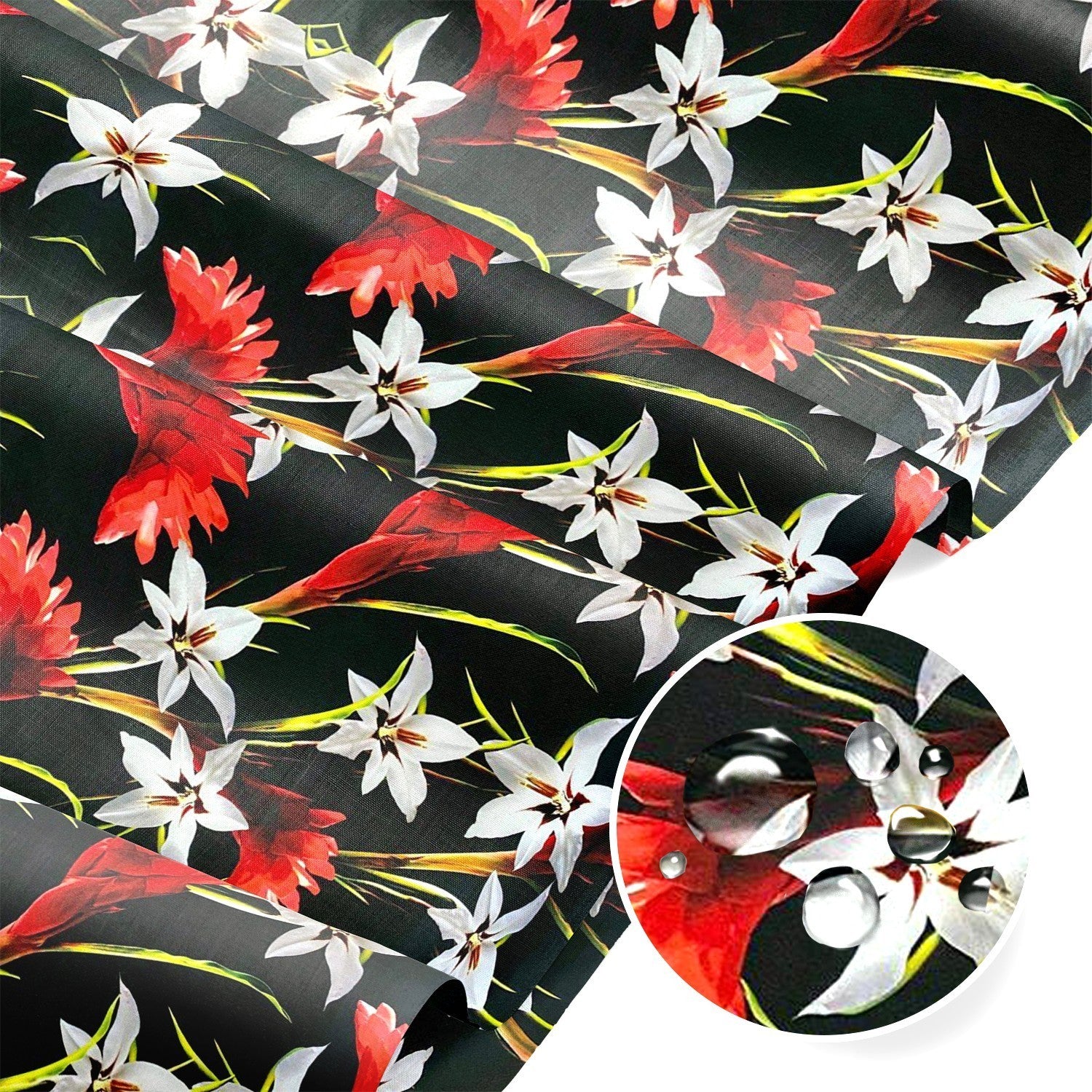 Water Resistant Fabric Oxford - Ginger